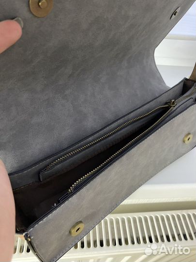 Сумка замшевая