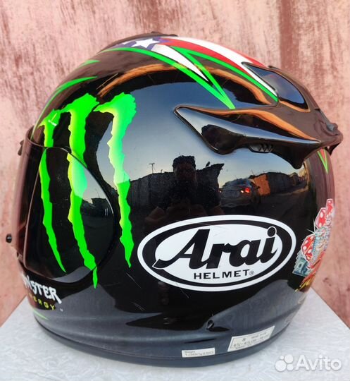 Мотошлем Arai John Hopkins Monster Размер S