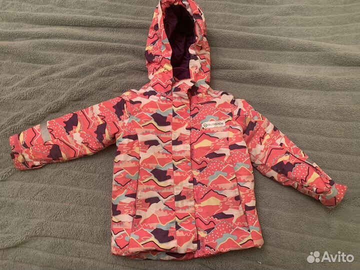 Куртка зимняя glissade 110-116 + полукомбинезон