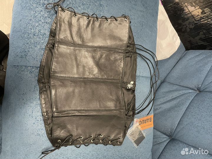 Корсет женский утягивающий натуральная кожа