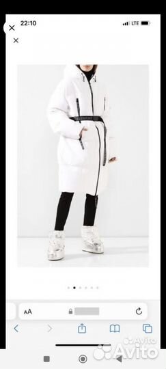 Пуховик женский odri орогинал