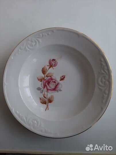 Тарелки фарфоровые винтажные тфз, пфз