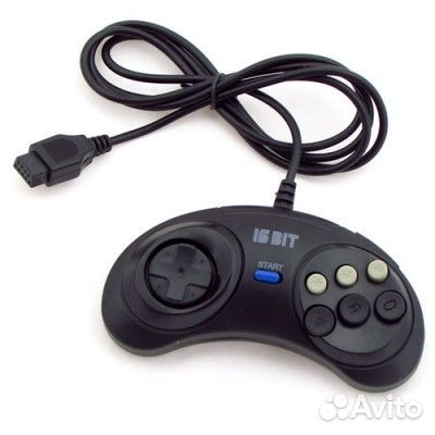 Джойстик для приставки Sega, 16-бит