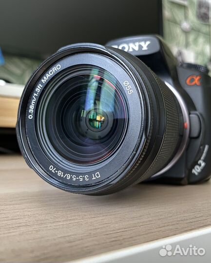 Зеркальный фотоаппарат sony a200