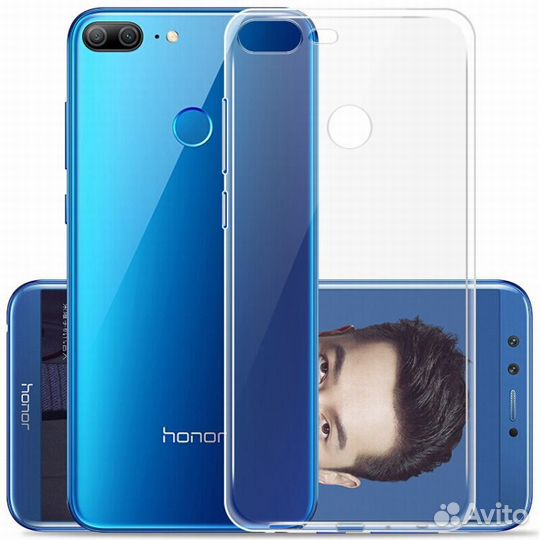 Силиконовый чехол для Huawei Honor 9 Lite (прозрач