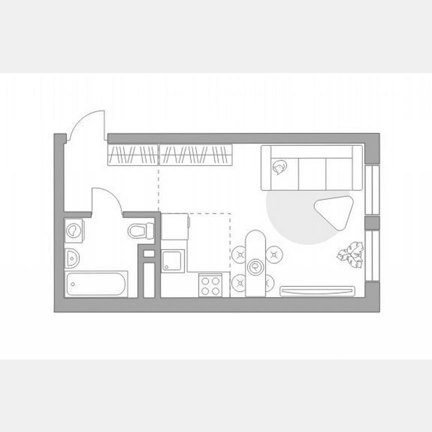 Квартира-студия, 29,9 м², 29/32 эт.