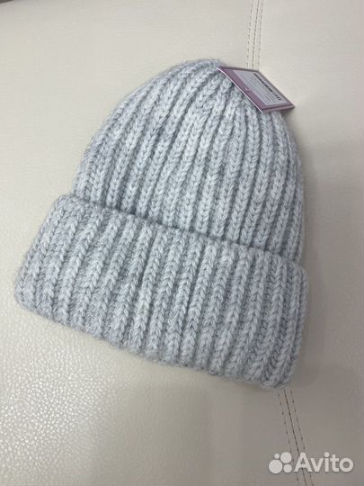 Шапка с шарфом женская