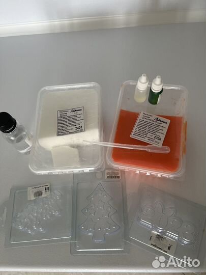 Набор мыловара/мыльная основа/формы