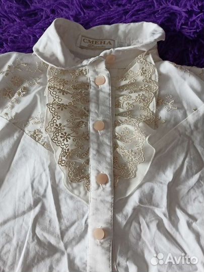 Блузка школьная