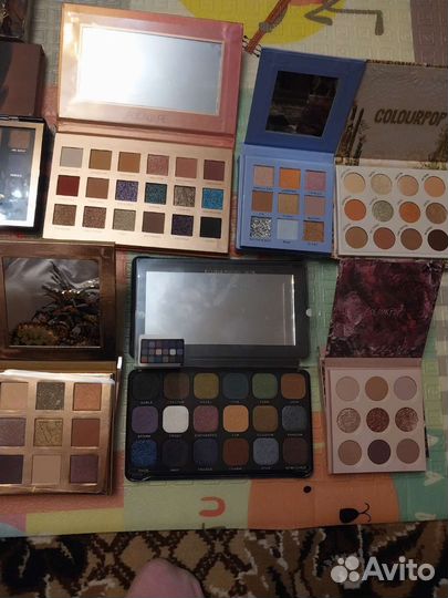 Палетки теней новые