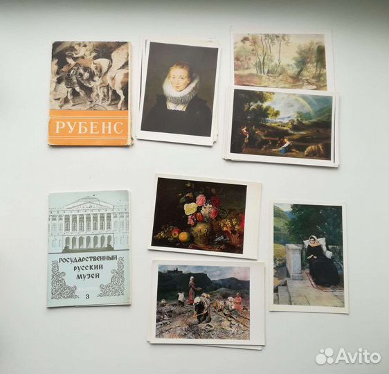 Советские наборы открыток