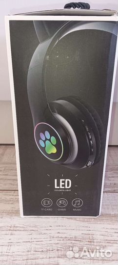 Беспроводные bluetooth наушники с ушками