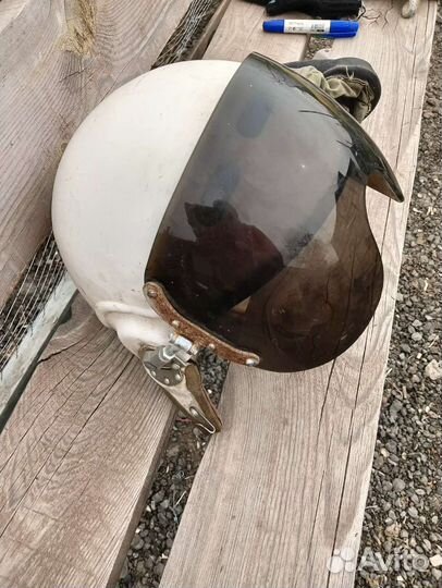 Шлем авиационный защитный зш4 в хорошем состоянии