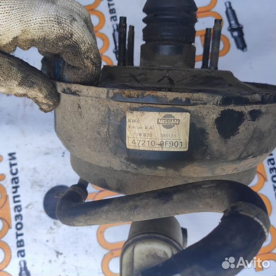 Вакуумный усилитель гтц Nissan Primera P11