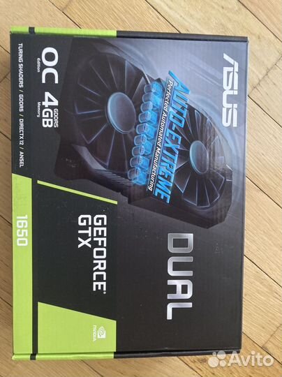 Видеокарта gtx 1650