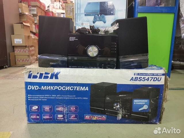 Музыкальный центр BBK ABS547DU