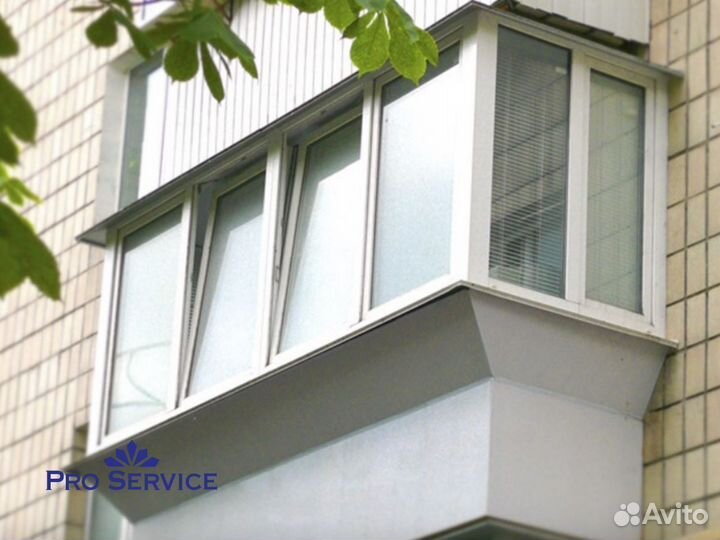 Остекление балконов лоджий под ключ