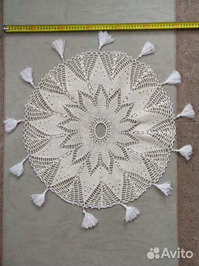 Салфетки вязаные крючком