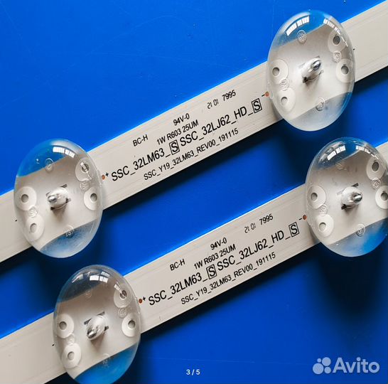 Светодиодная подсветка для LG SSC 32lj61 hd 8LED