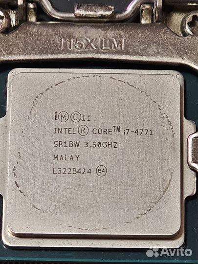 Intel core i7 4771