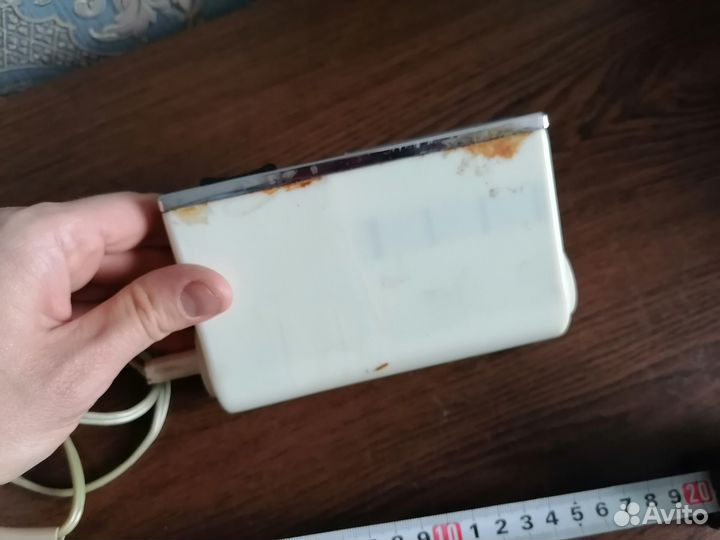 Фен советский белый