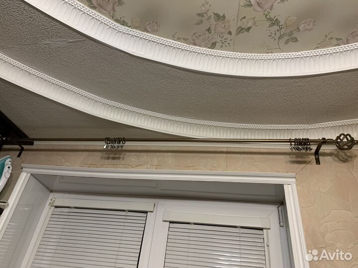 Гардина для штор металлическая