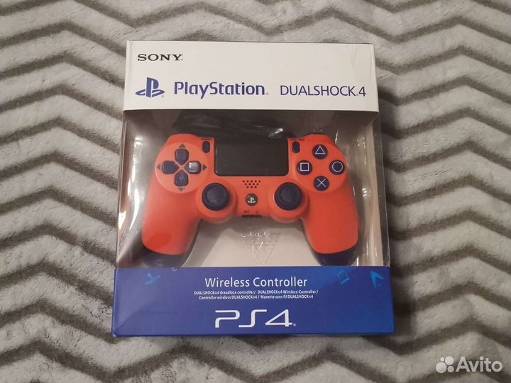 Джойстик для ps4 (оранжевый)