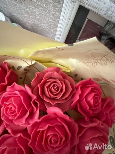Букет из мыльных Роз