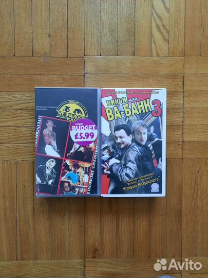 Видеокассеты VHS Новые, лицензионные