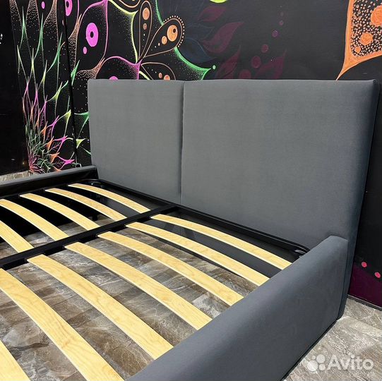 Кровать 200х200 с подъемным механизмом