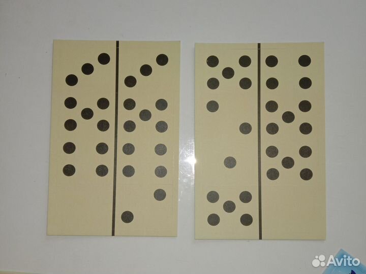 Бумажное домино от компании Трансаэро Transaero