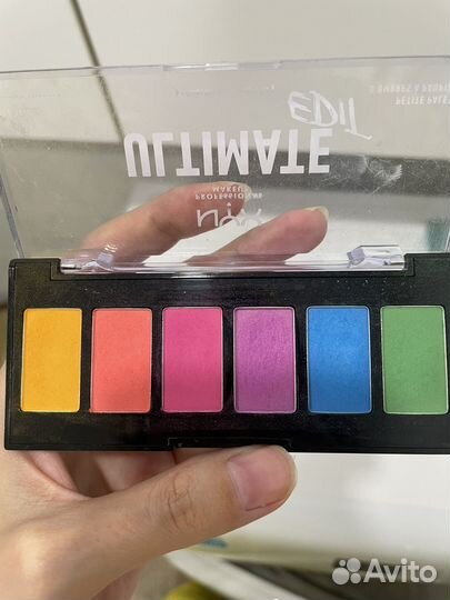 Палетка теней nyx