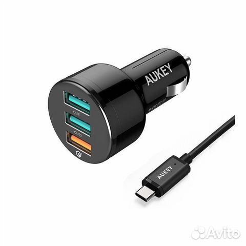 Aukey CC-T11 3-USB 42W, Quick Charge 3.0