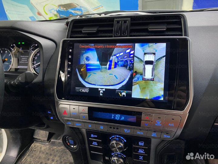Штатная магнитола Toyota Prado LC 150 (2017+)