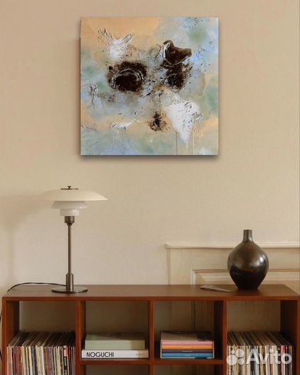 Картина маслом интерьерная абстракция