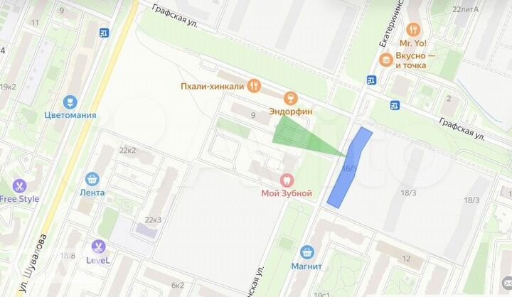 Квартира-студия, 24,2 м², 5/18 эт.