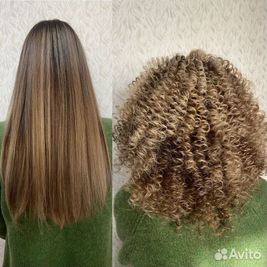 Укладка Афрокудри