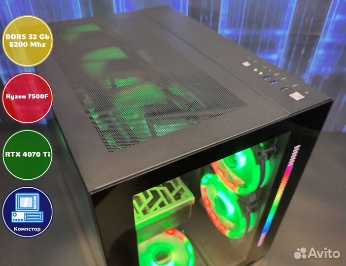 Системный блок AMD7500F-RTX4070Ti-32DDR5-ILP14-B650