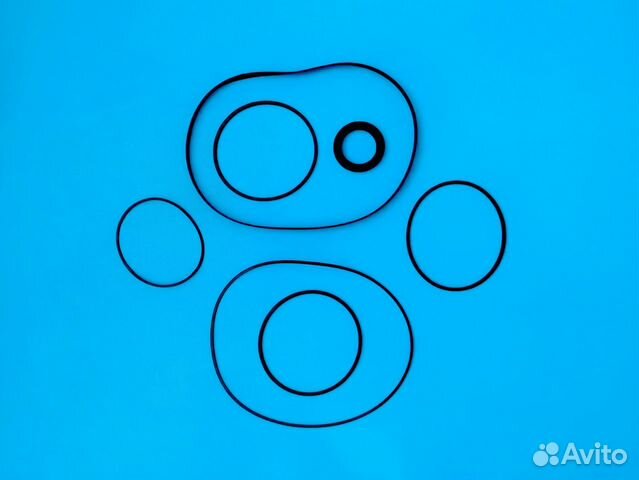 Полный комплект пассиков, идлер Nakamichi 682ZX