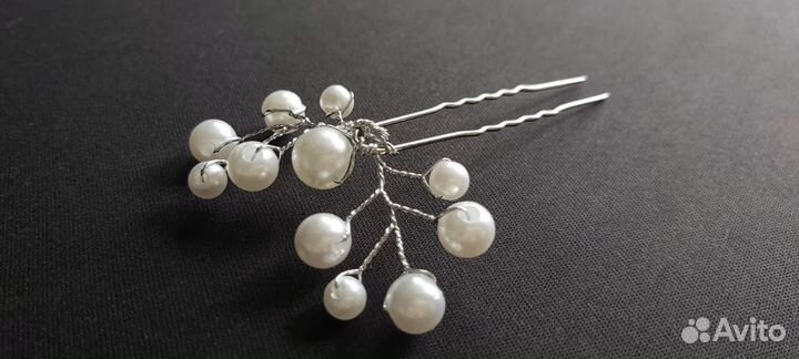 Украшения в волосы для невесты, 10 штук