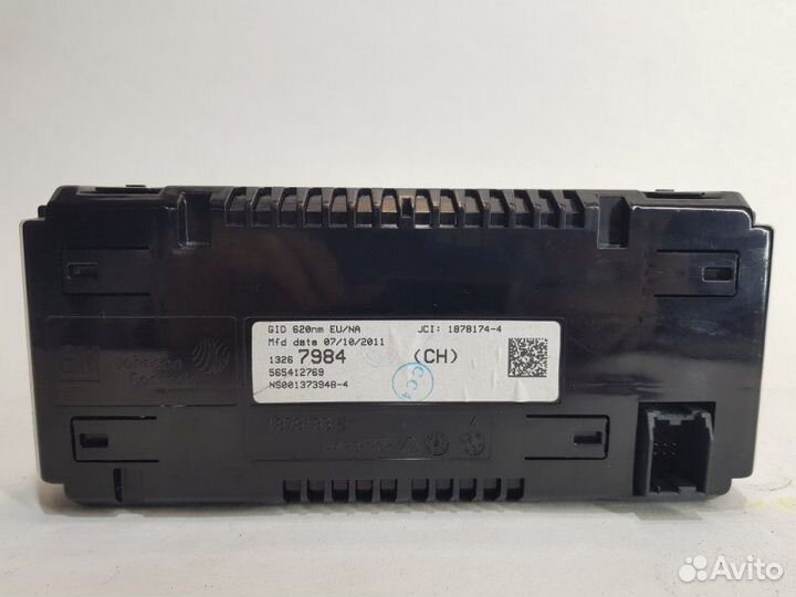 Дисплей информационный Opel Astra J GTC 1.4 A14NET