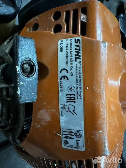 Бензокоса stihl fs 250 и запчасти