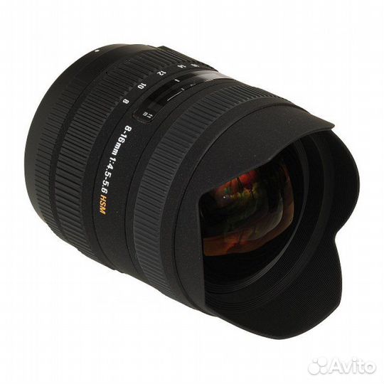 Sigma AF 8-16mm f/4.5-5.6 DC HSM Canon EF-S Новый