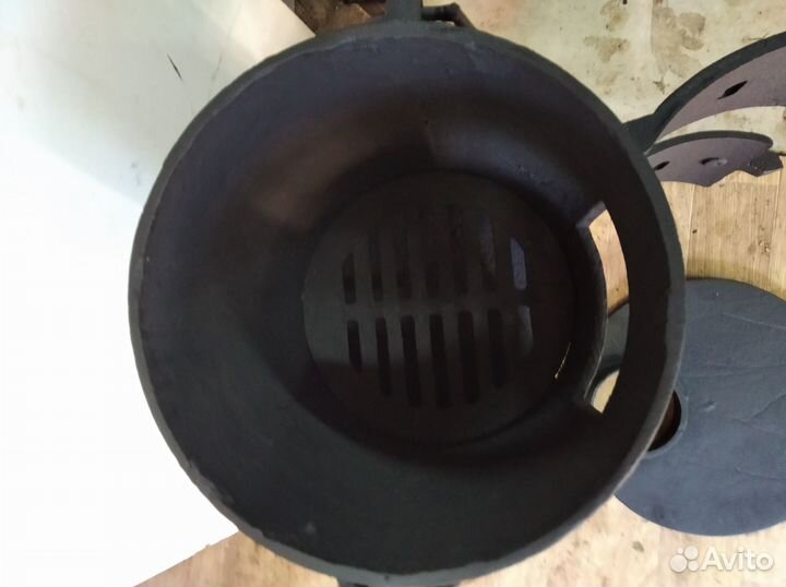 Печь буржуйка чугунная СССР