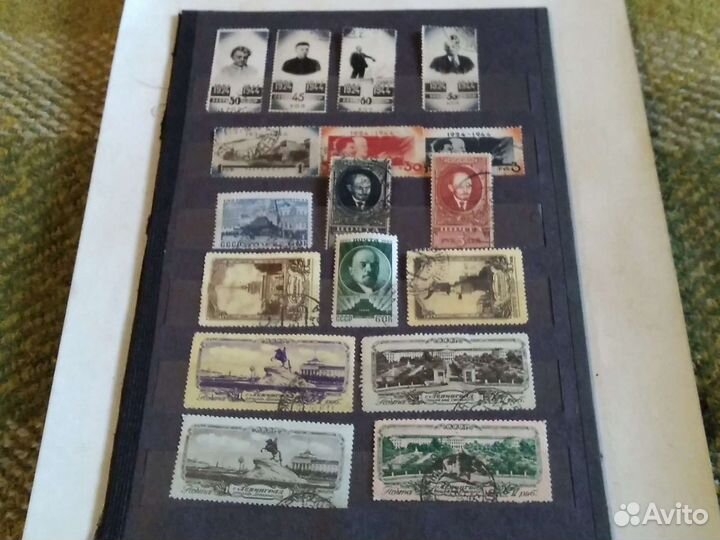 Наборы почтовых марок РСФСР и СССР