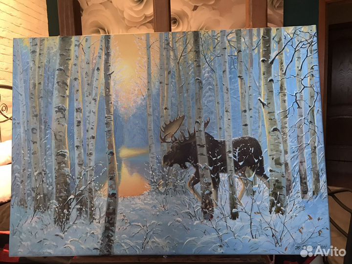 Картина маслом на холсте