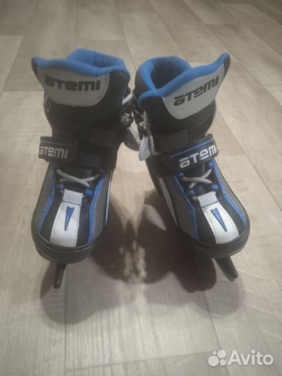 Коньки детские раздвижные atemi