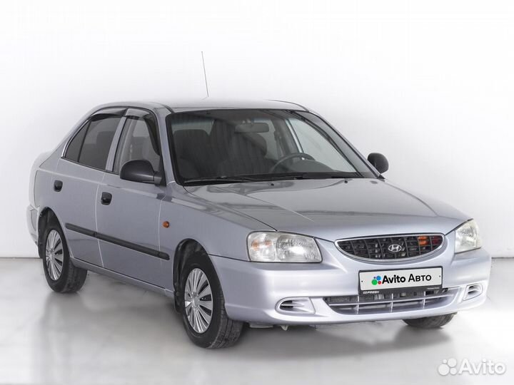 Hyundai Accent 1.5 МТ, 2007, 196 466 км