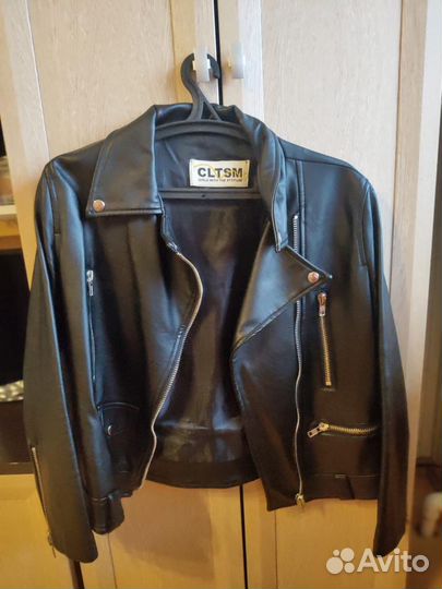 Косуха из экокожи женская