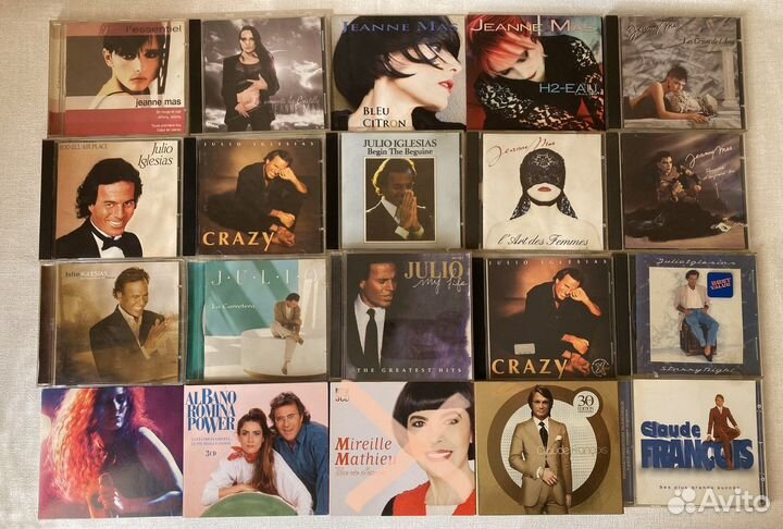 CD и DVD диски иностранные исполнители